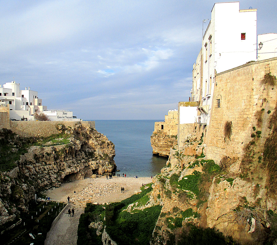 Apulia Favorite Beach Polignano a mare (Baria), Apulia, Italy